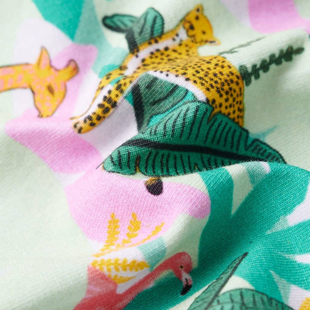 Kindershorts mit Kordelzug Helles Minzgrün 92