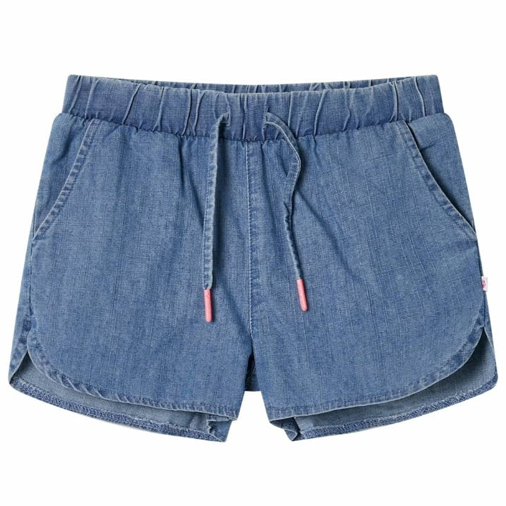 Kindershorts Helles Jeansblau 92