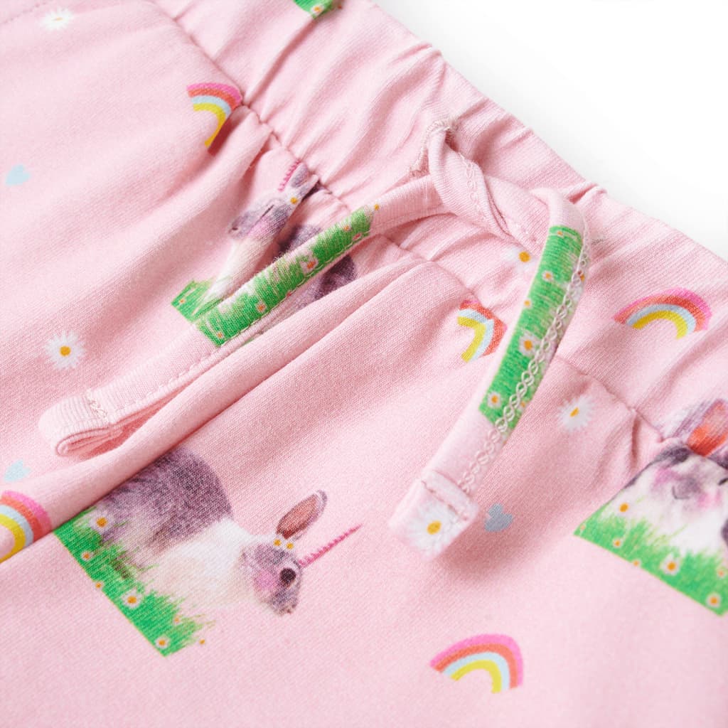 Kindershorts mit Kordelzug Hellrosa 92