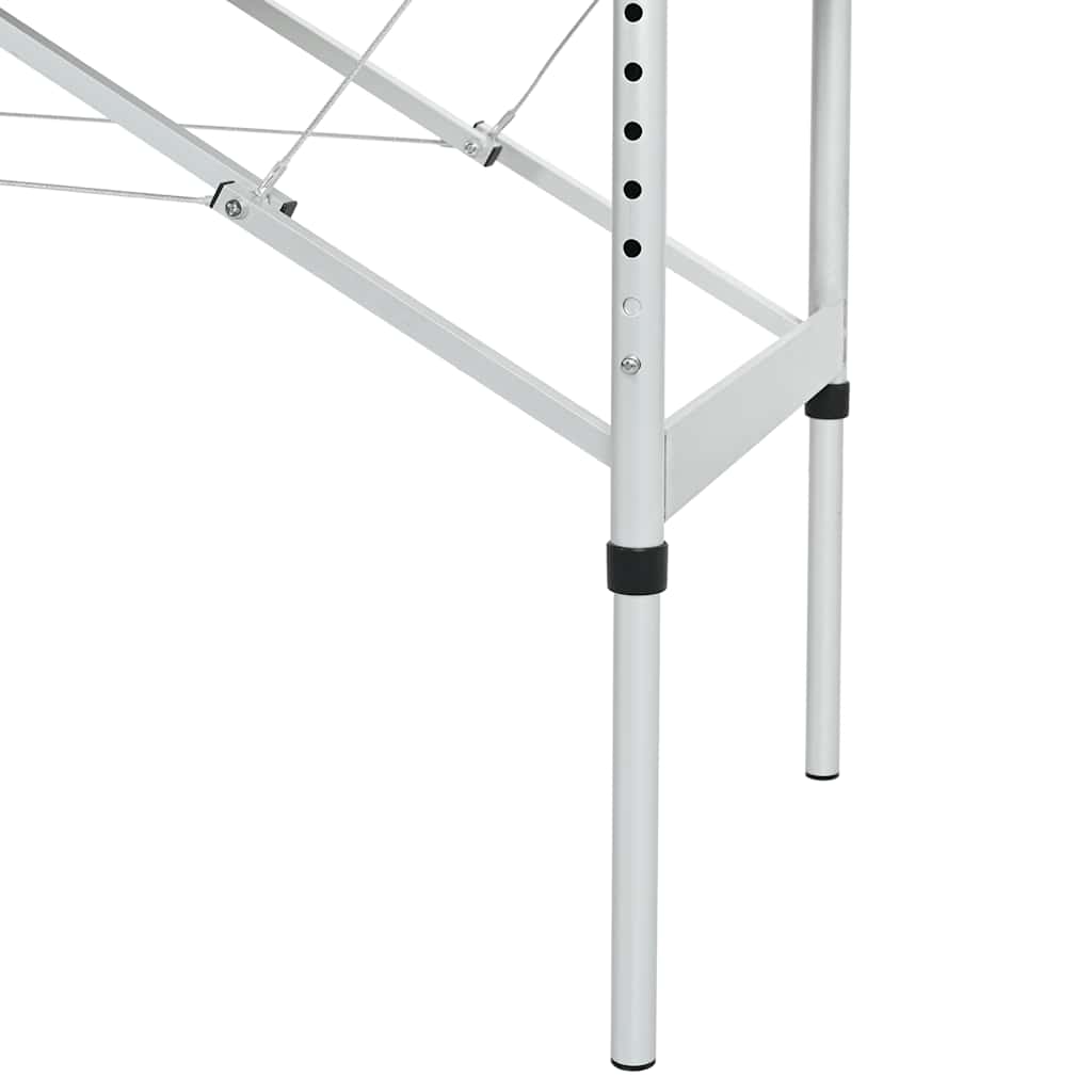 Massagetisch mit Aluminiumrahmen, faltbar 4 Zonen Blau