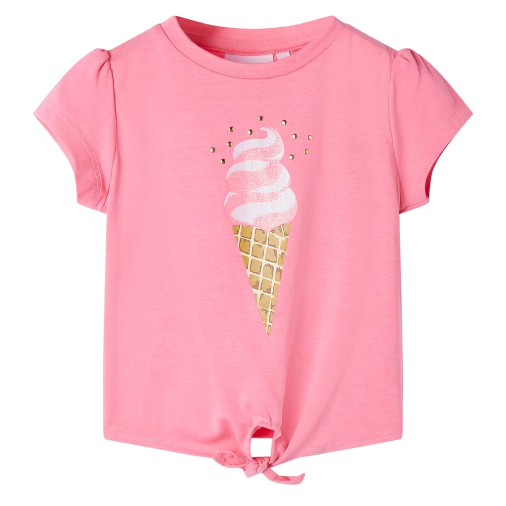 Kinder-T-Shirt Gelb 92