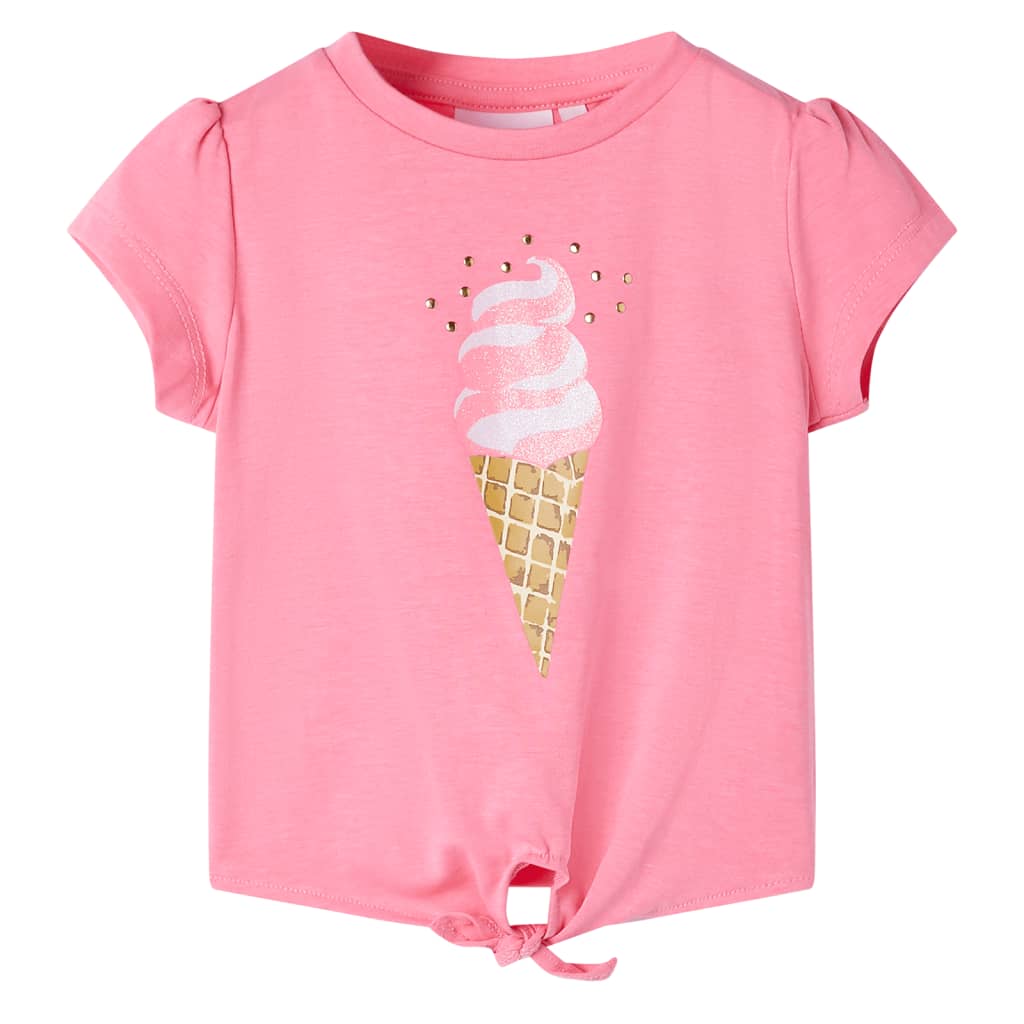 Kinder-T-Shirt Gelb 92