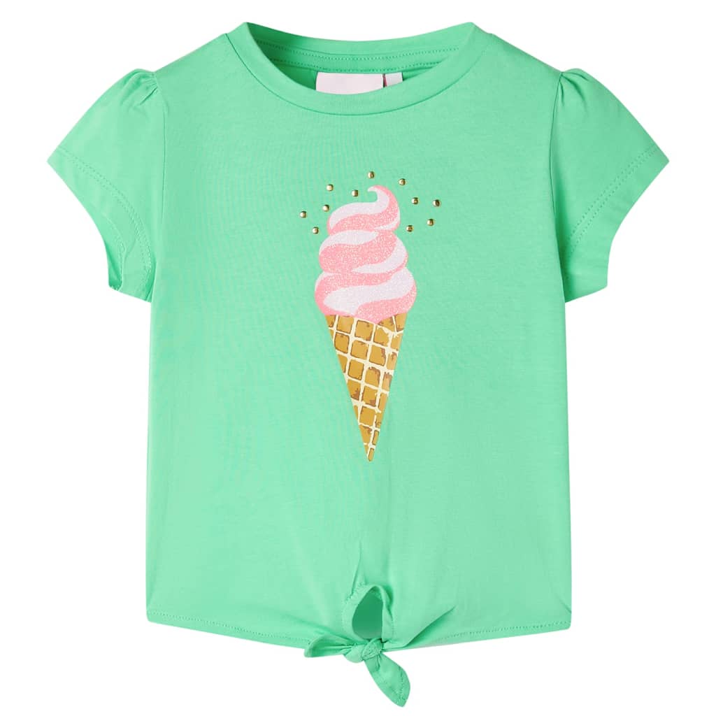 Kinder-T-Shirt Gelb 92