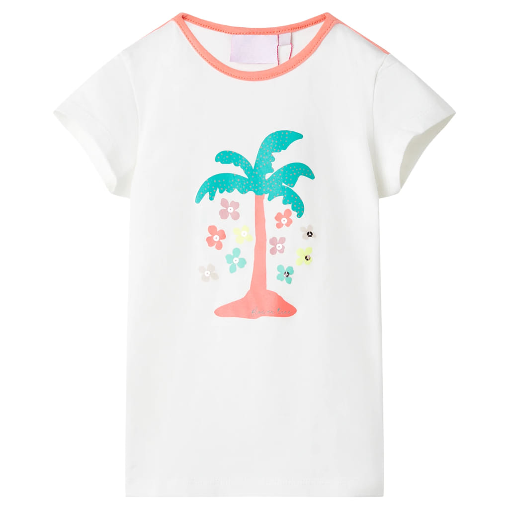 Kinder-T-Shirt Neongelb 92