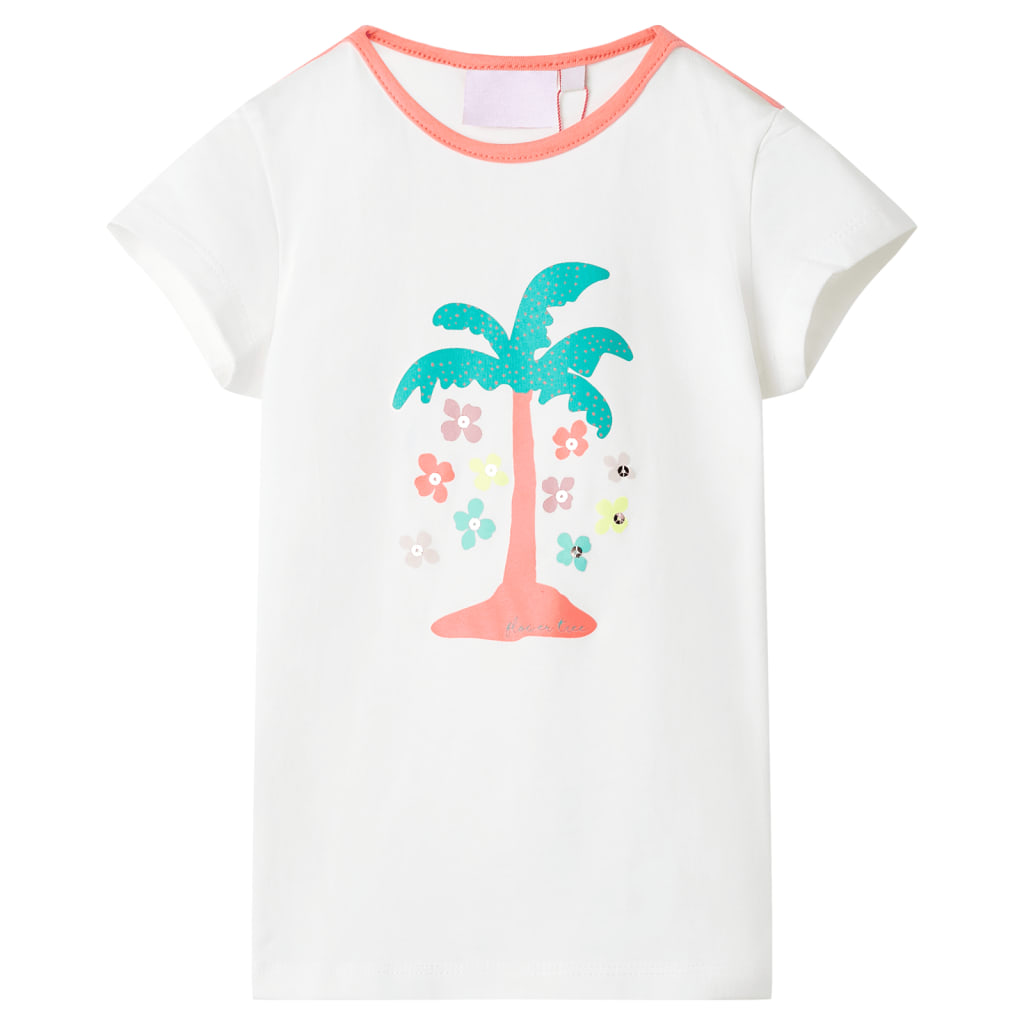 Kinder-T-Shirt Neongelb 92