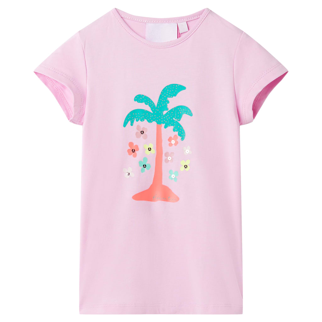 Kinder-T-Shirt Neongelb 92