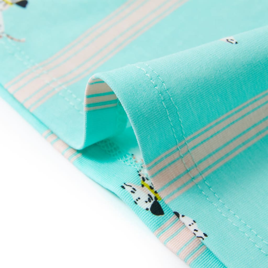 Kinderpyjama mit Kurzen Ärmeln Ecru 92