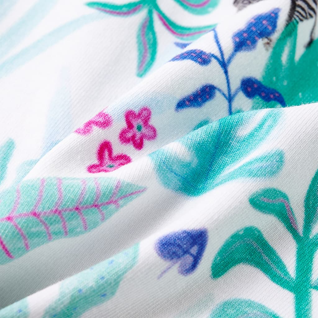 Kindershorts mit Kordelzug Ecru und Dunkles Minzgrün 92