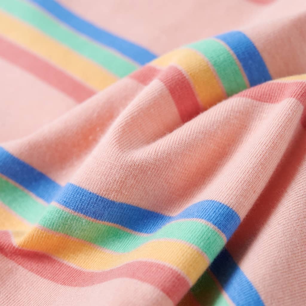 Kinder-T-Shirt Pfirsichrosa 92