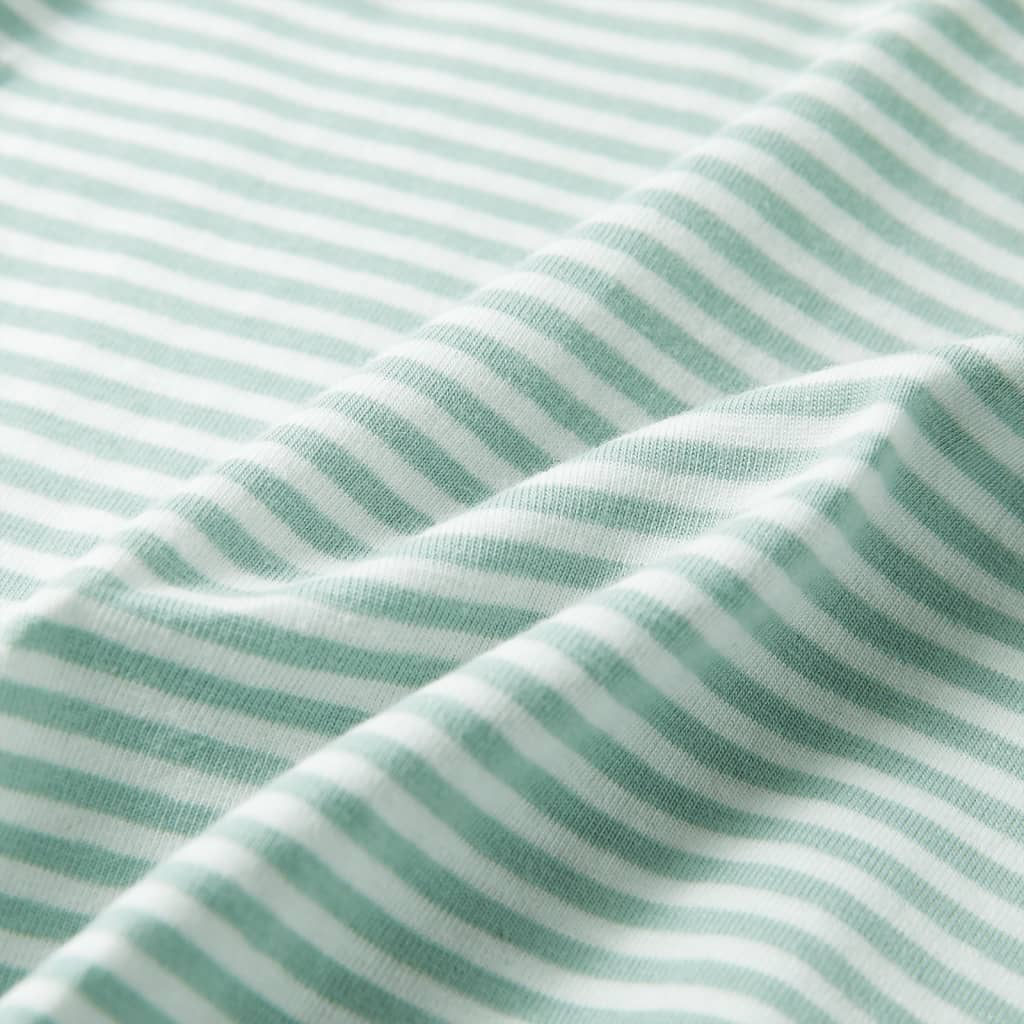 Kinder-T-Shirt Minzgrün 92