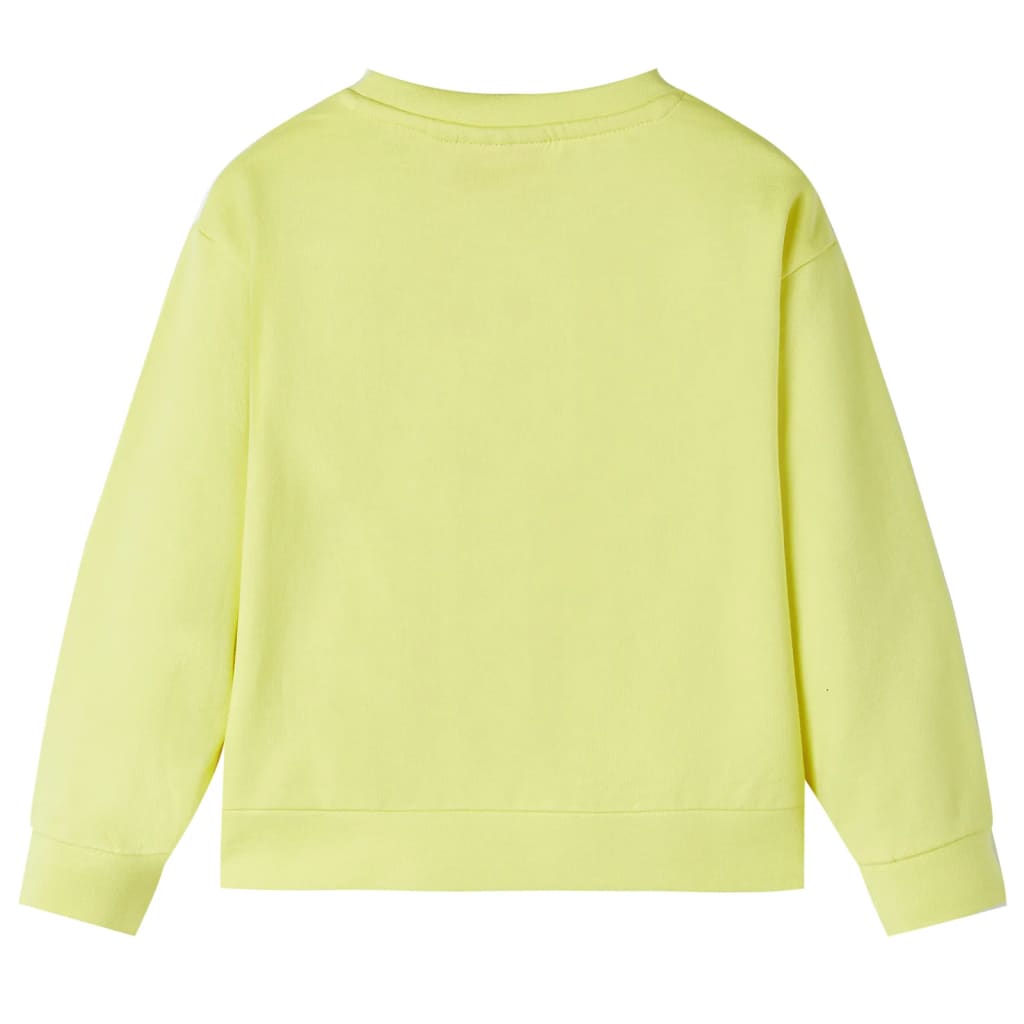 Kinder-Sweatshirt Gelb 92