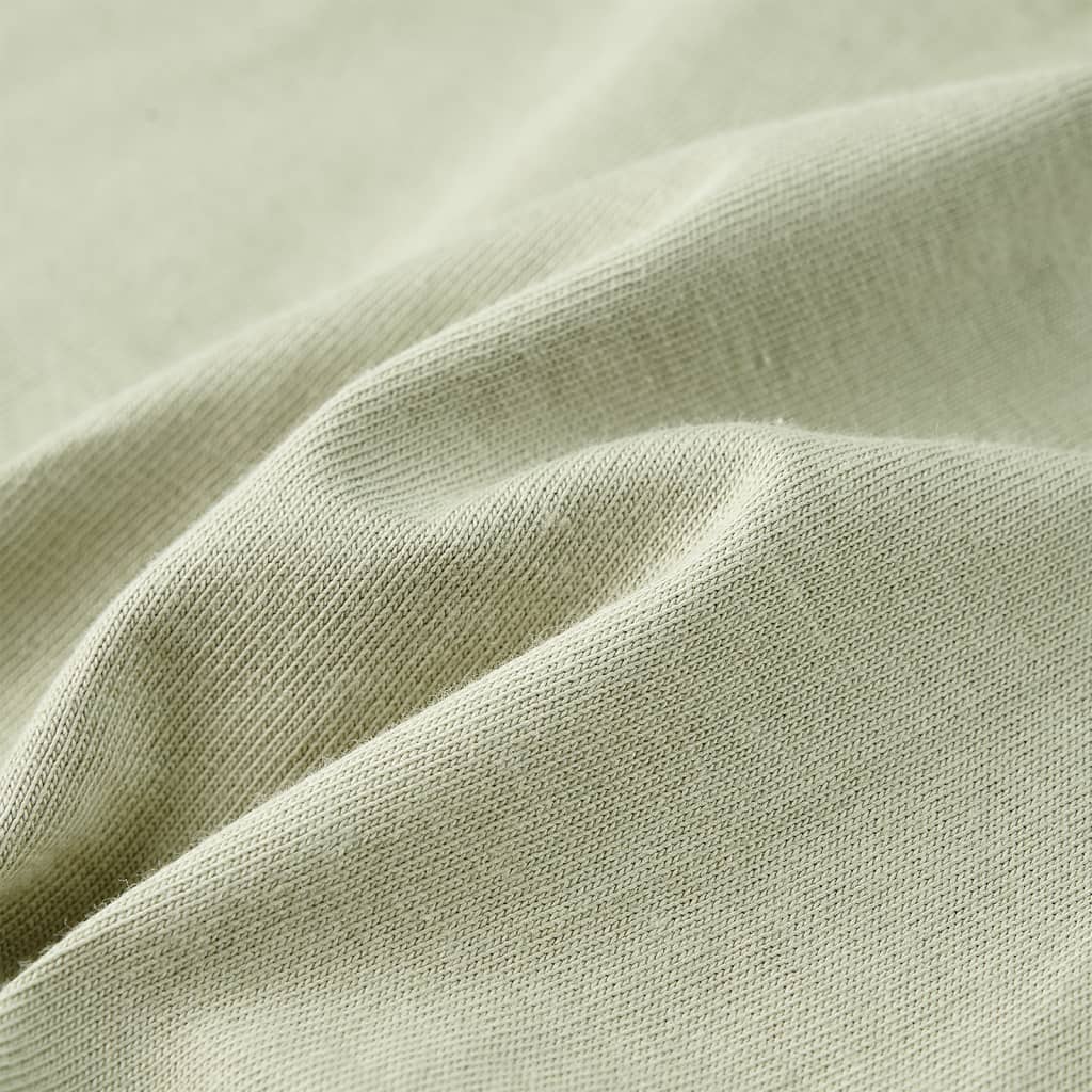 Kinder-Kurzarmshirt Hellkhaki 92