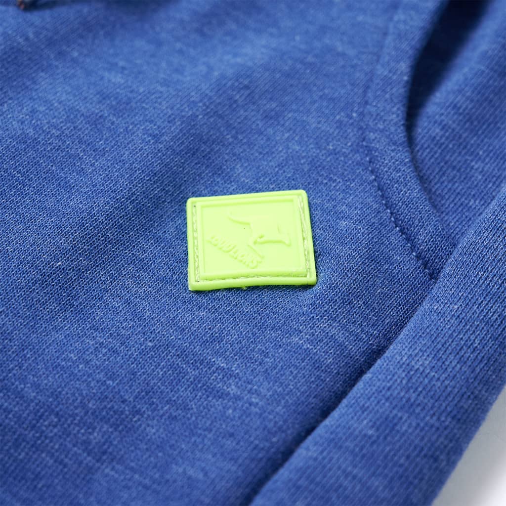 Kinder-Trainingshose Blau Melange 92