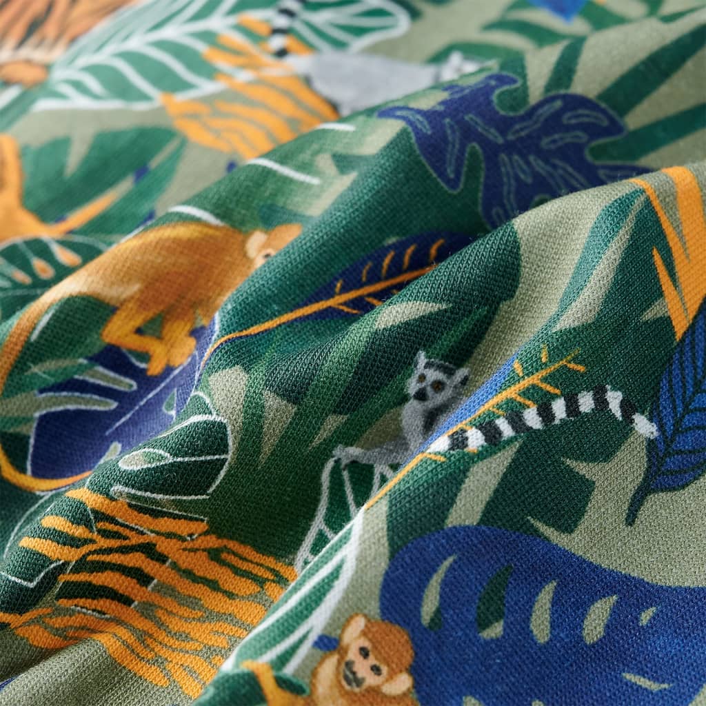 Kinder-Kurzarmshirt Mehrfarbig 92