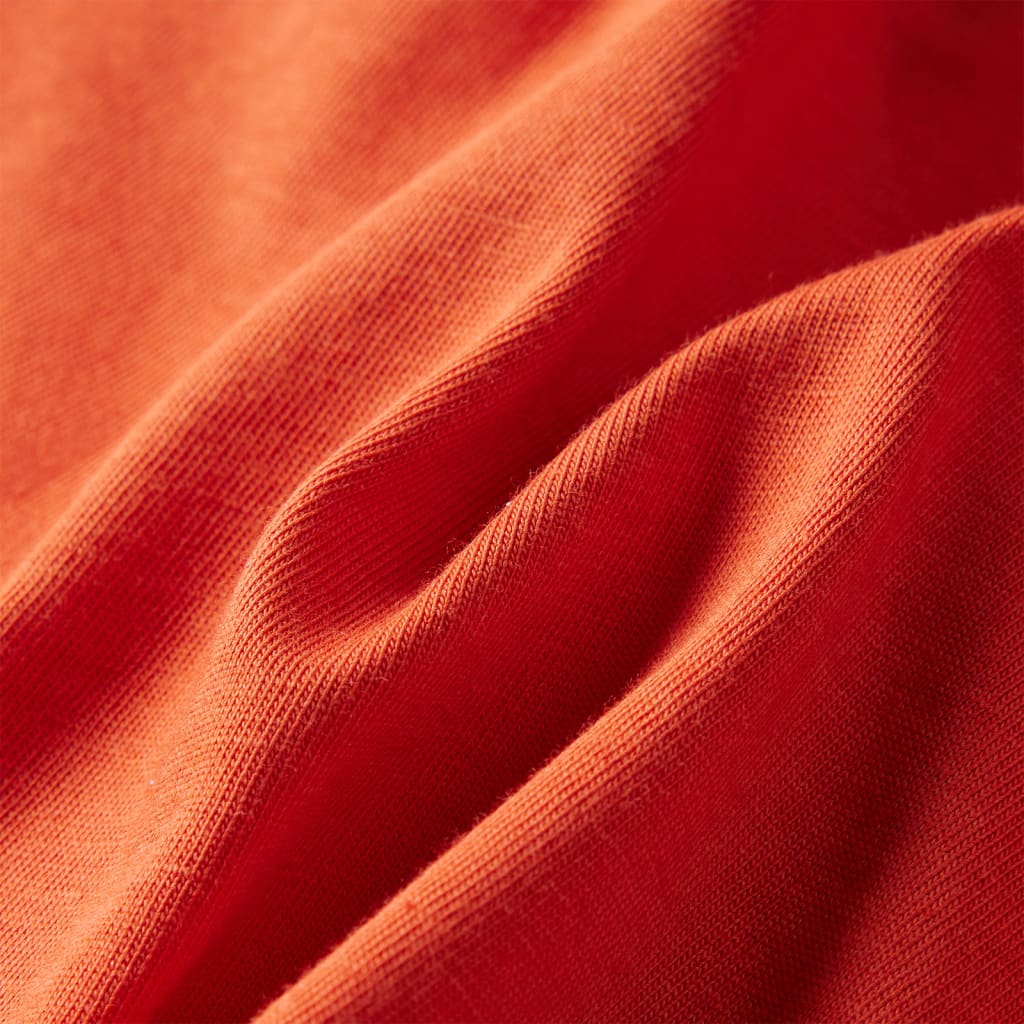 Kinder-Langarmshirt Orange 92