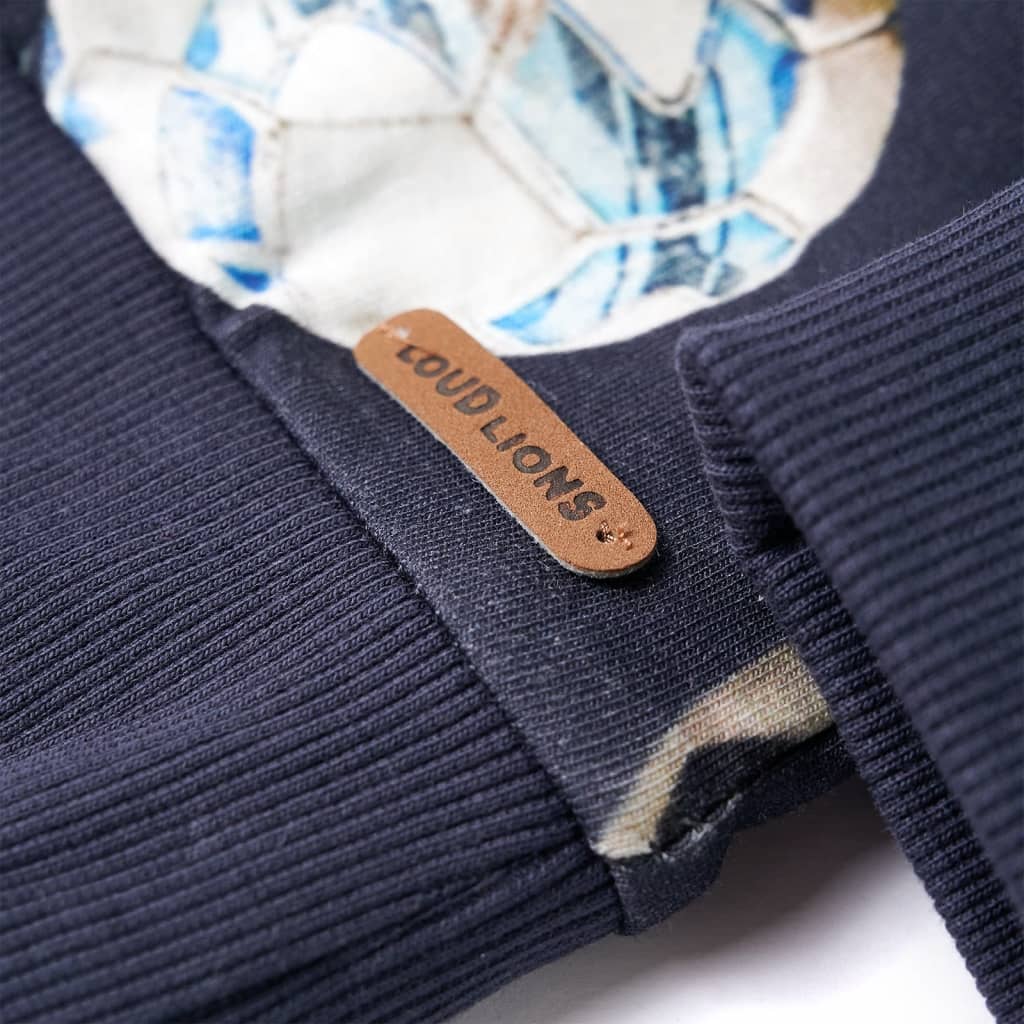Kinder-Sweatshirt Marineblau 92