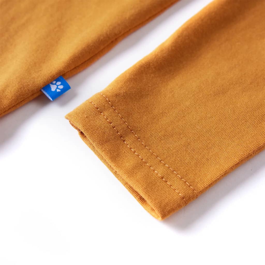 Kinder-Langarmshirt Dunkelocker 92