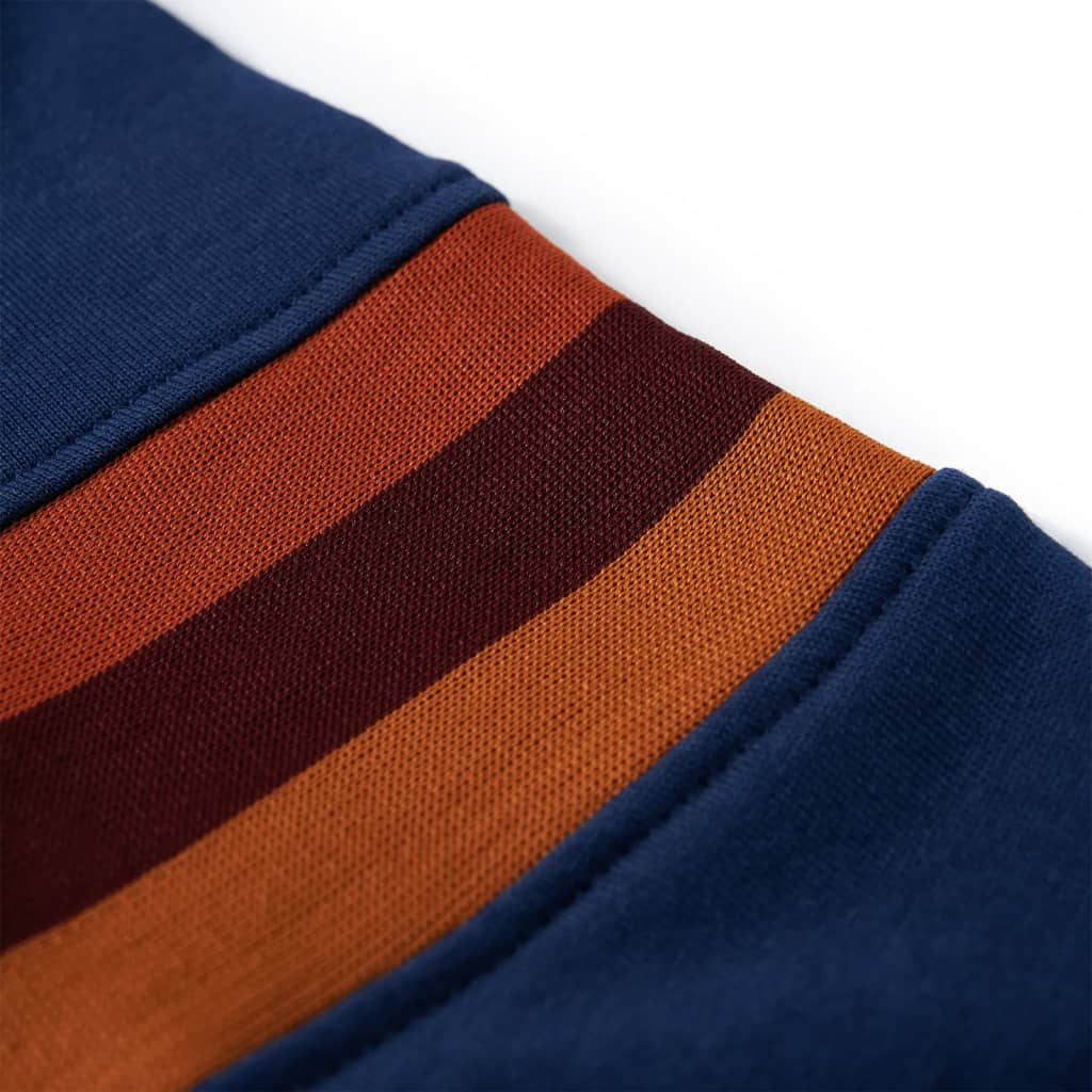 Kinder-Kapuzenpullover Marineblau 92