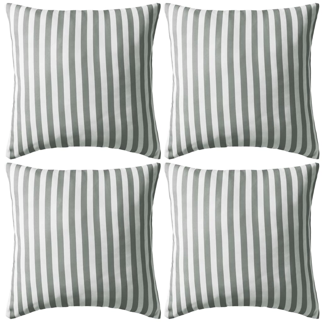 vidaXL Gartenkissen 4 Stk. 60 x 40 cm Apfelgrün