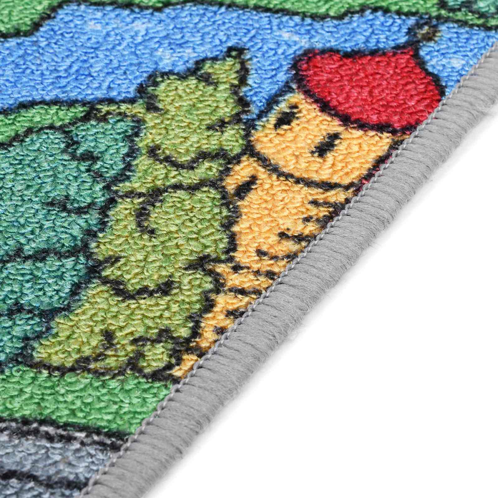 vidaXL Spielmatte Grau 200 x 90 cm Stoff