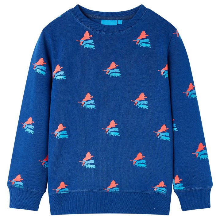 Kinder-Sweatshirt Dunkelblau 92