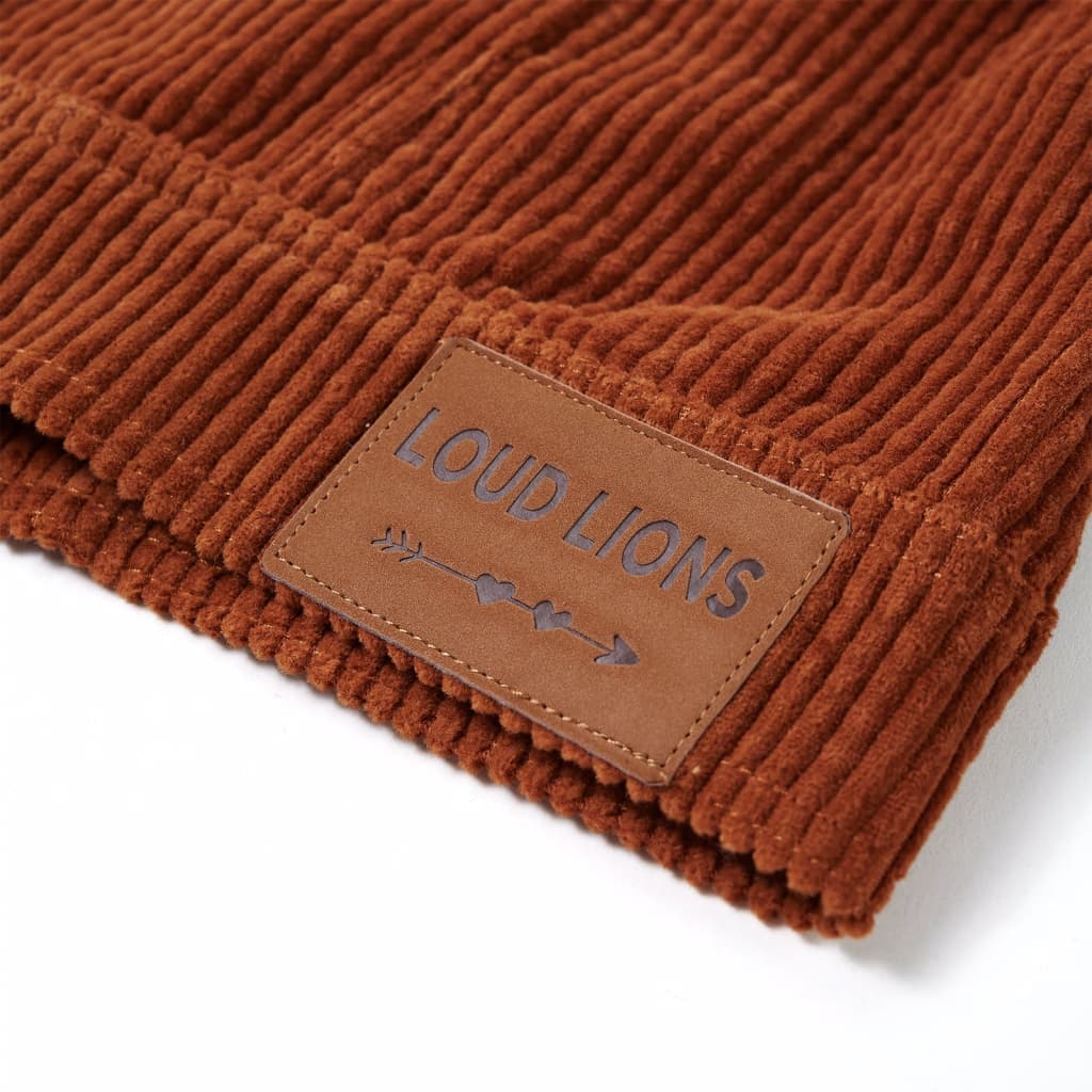 Kinderjacke Cord Cognac 92