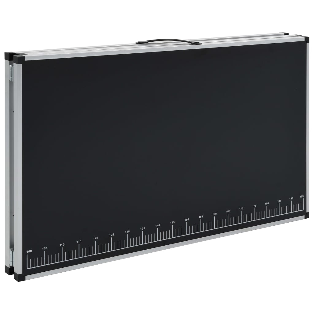 vidaXL Tapeziertisch Klappbar MDF und Aluminium 300×60×78 cm
