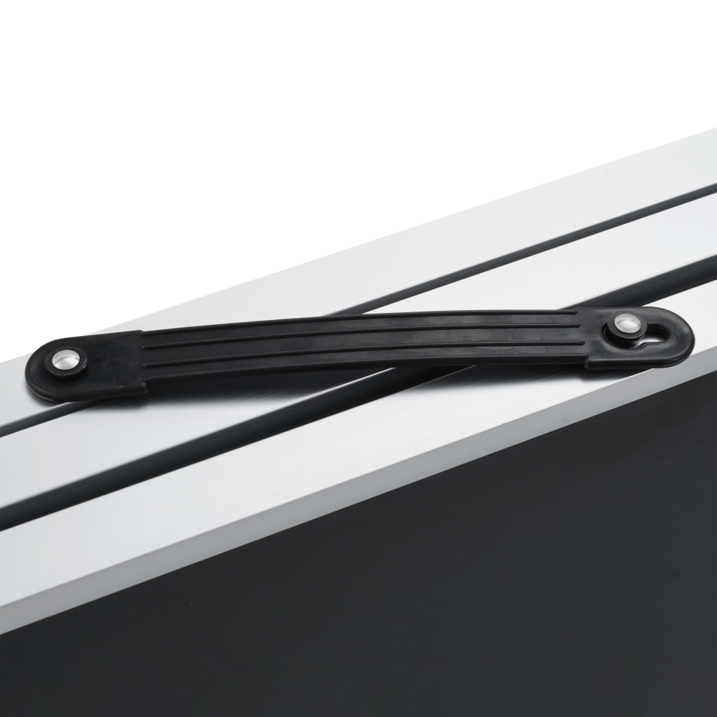 vidaXL Tapeziertisch Klappbar MDF und Aluminium 300×60×78 cm