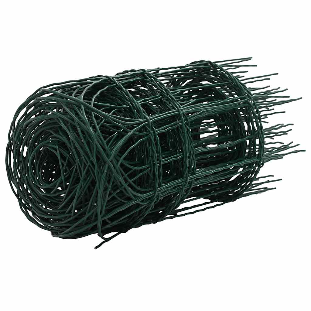 vidaXL Beetzaun Pulverbeschichtetes Eisen 10x0,4 m