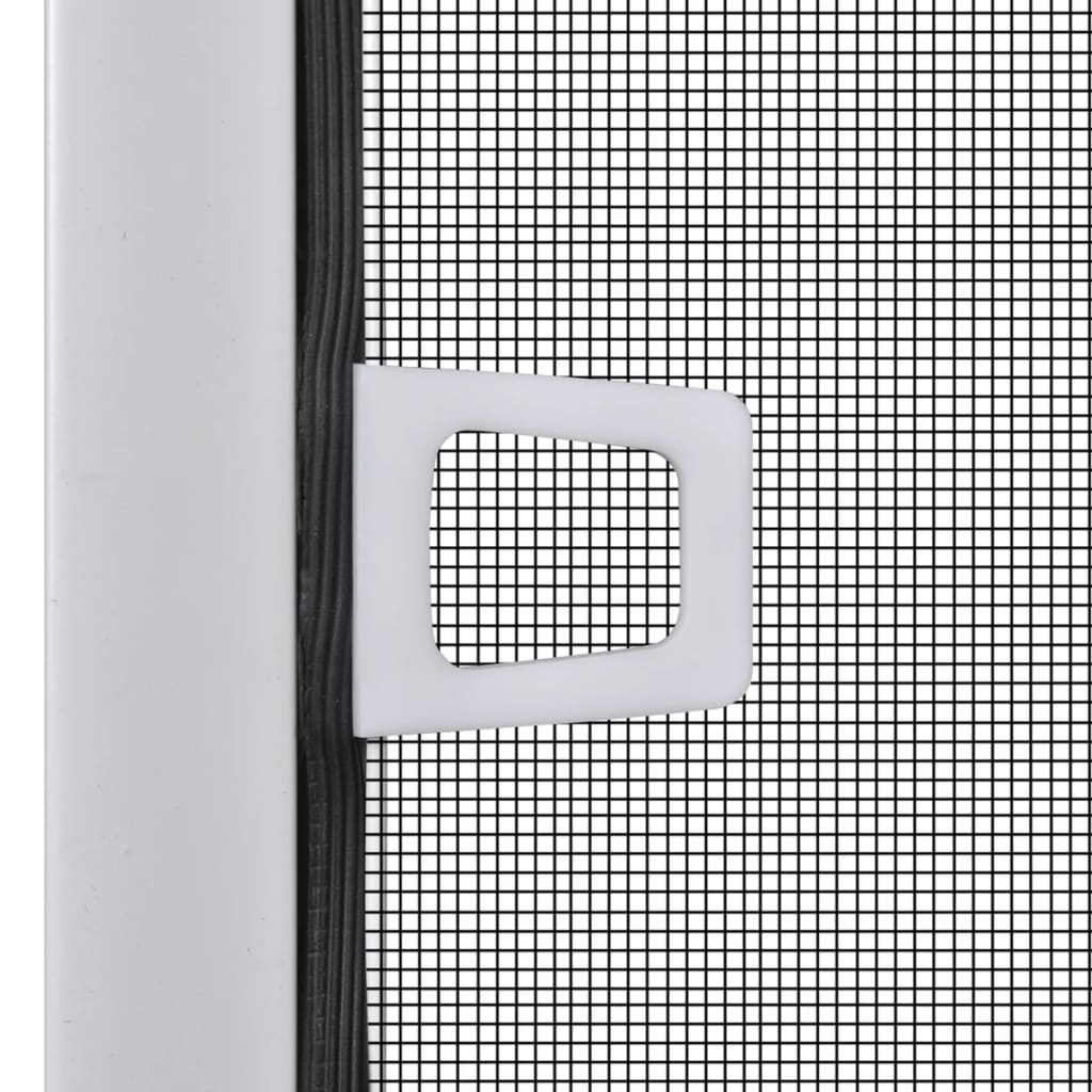 Insektengitter für Fenster 120 x 140 cm weiß