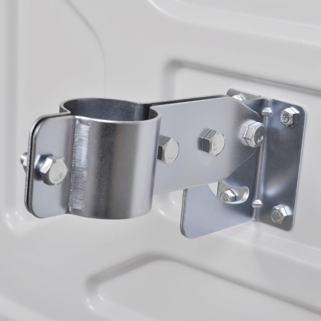 vidaXL Verkehrsspiegel Konvex Viereckig 40×60 cm mit Reflektoren