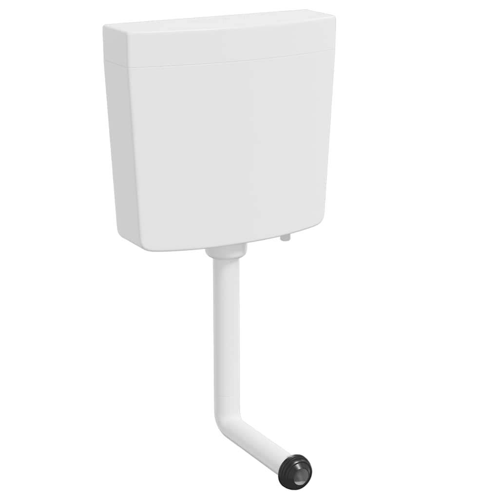 vidaXL Spülkasten Wasserzulauf Unten 3/6 L Weiß