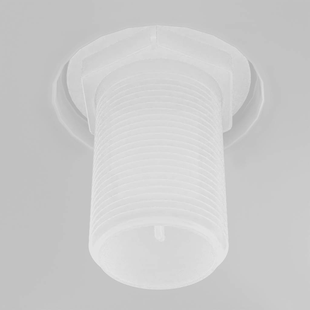 vidaXL Spülkasten Wasserzulauf Unten 3/6 L Weiß