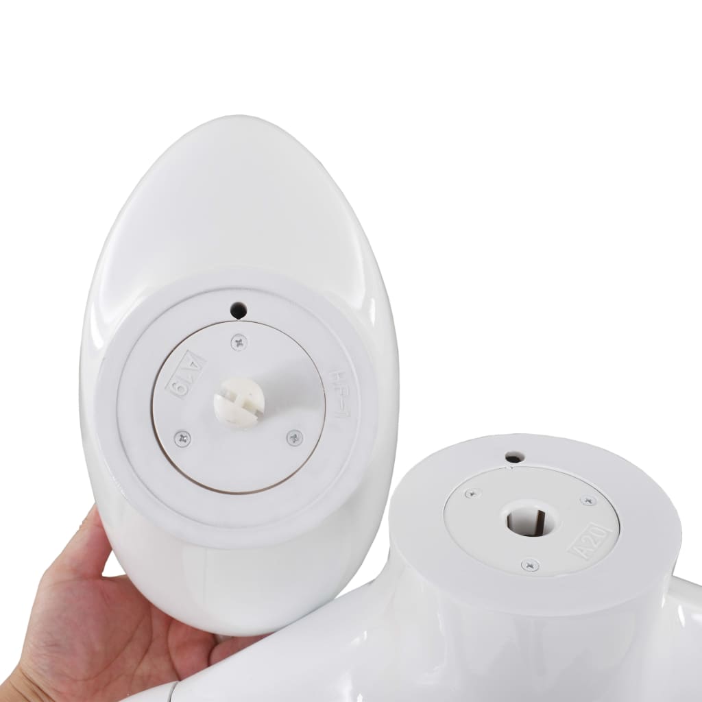 vidaXL Männliche Schaufensterpuppe mit Glassockel Weiß 185 cm