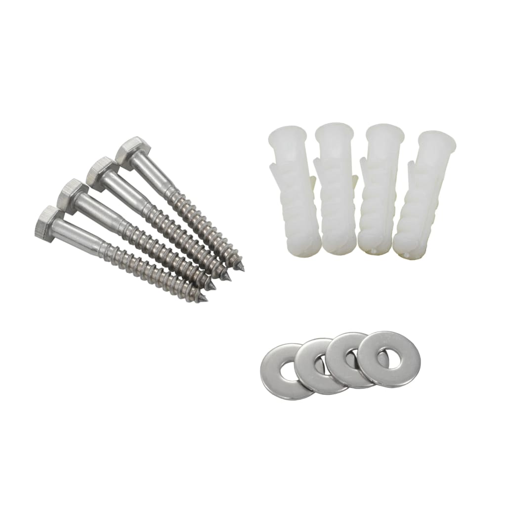 vidaXL Schornsteinabdeckung Edelstahl 40 x 40 x 36 cm