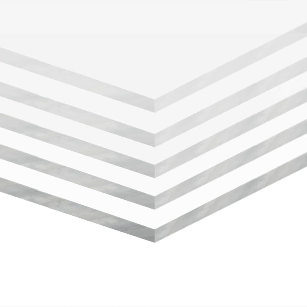 vidaXL Acrylglasscheiben Transparent 40 x 60 cm Acryl