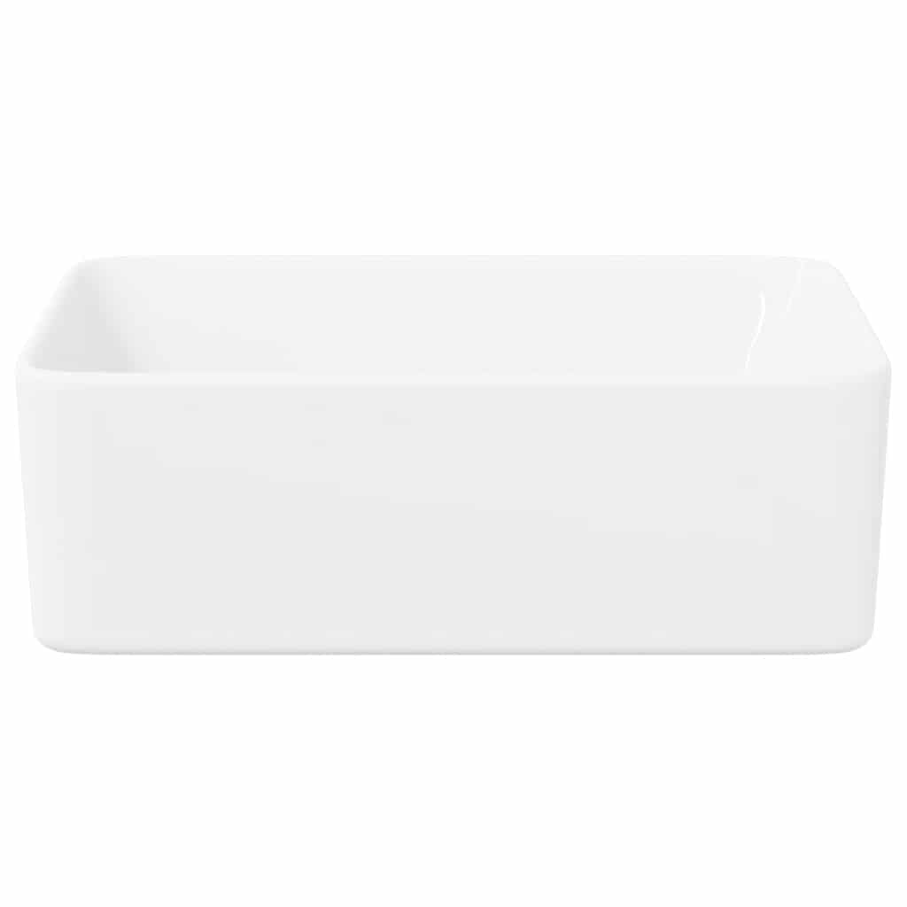 vidaXL Waschbecken 40 x 30 x 13 cm Keramik Weiß