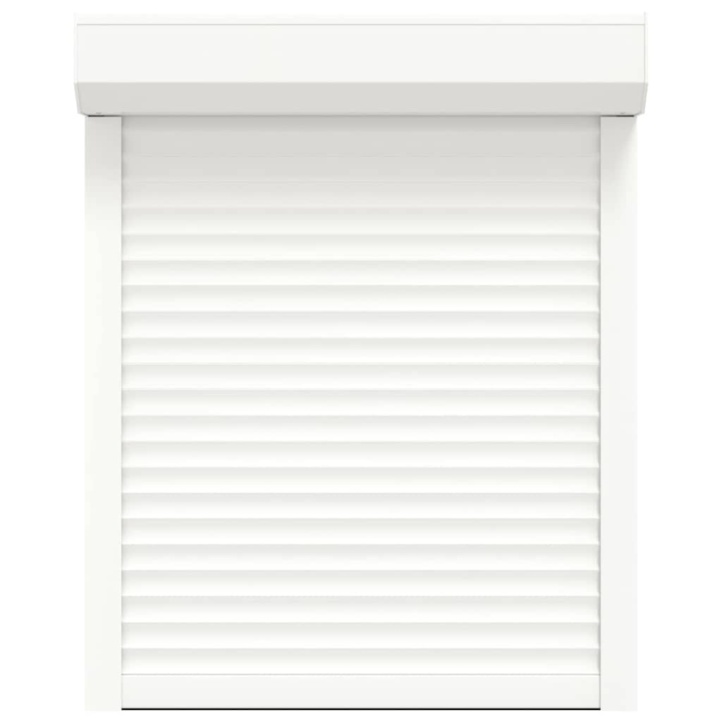 vidaXL Rollladen Aluminium 70x100 cm Weiß