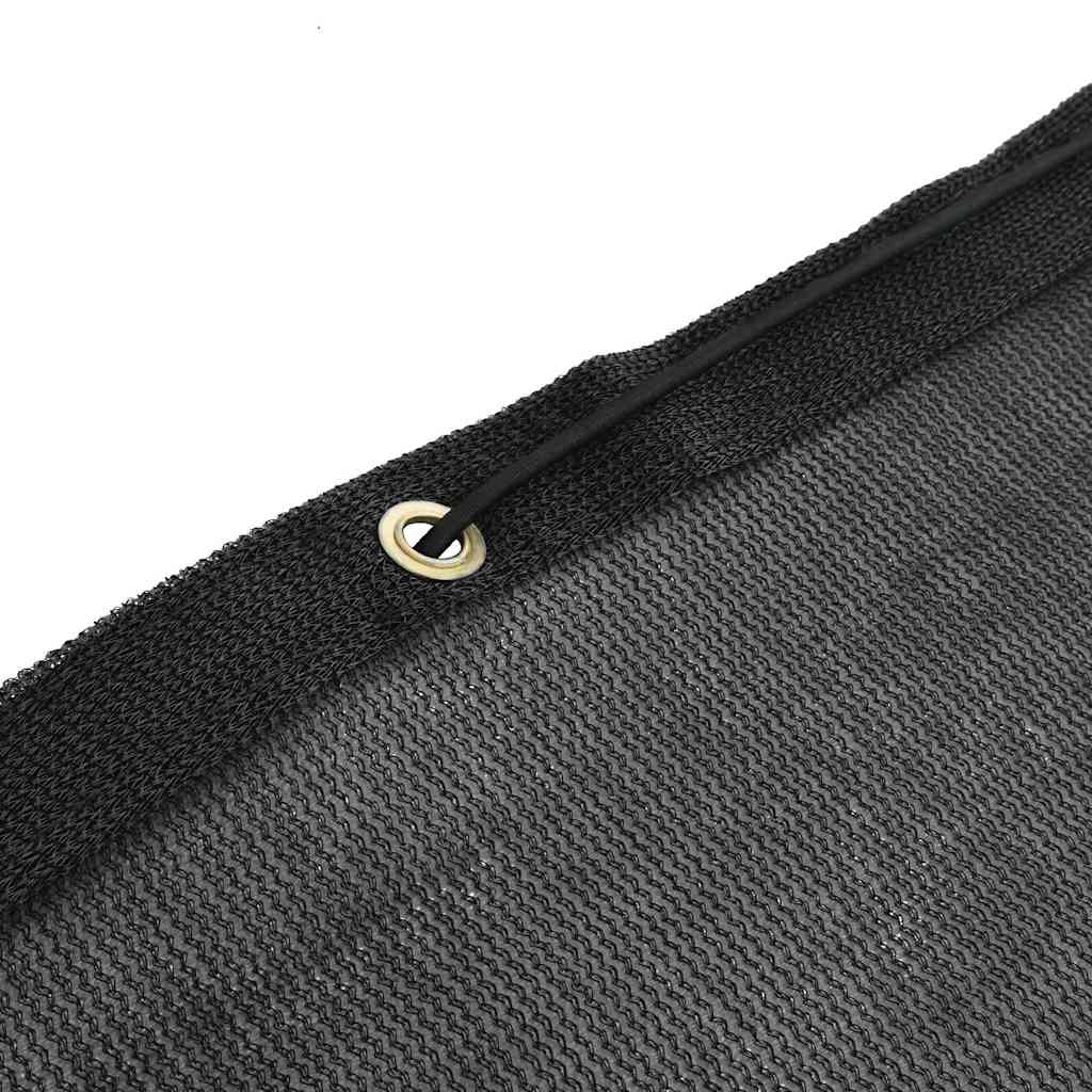 vidaXL Containernetz HDPE 3 x 5 m Schwarz