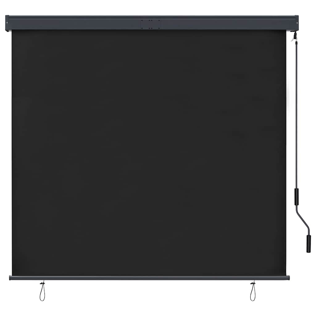 vidaXL Außenrollo 60 x 250 cm Blau und Weiß