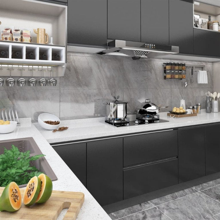 vidaXL Selbstklebende Möbelfolie Weiß 500 x 90 cm PVC