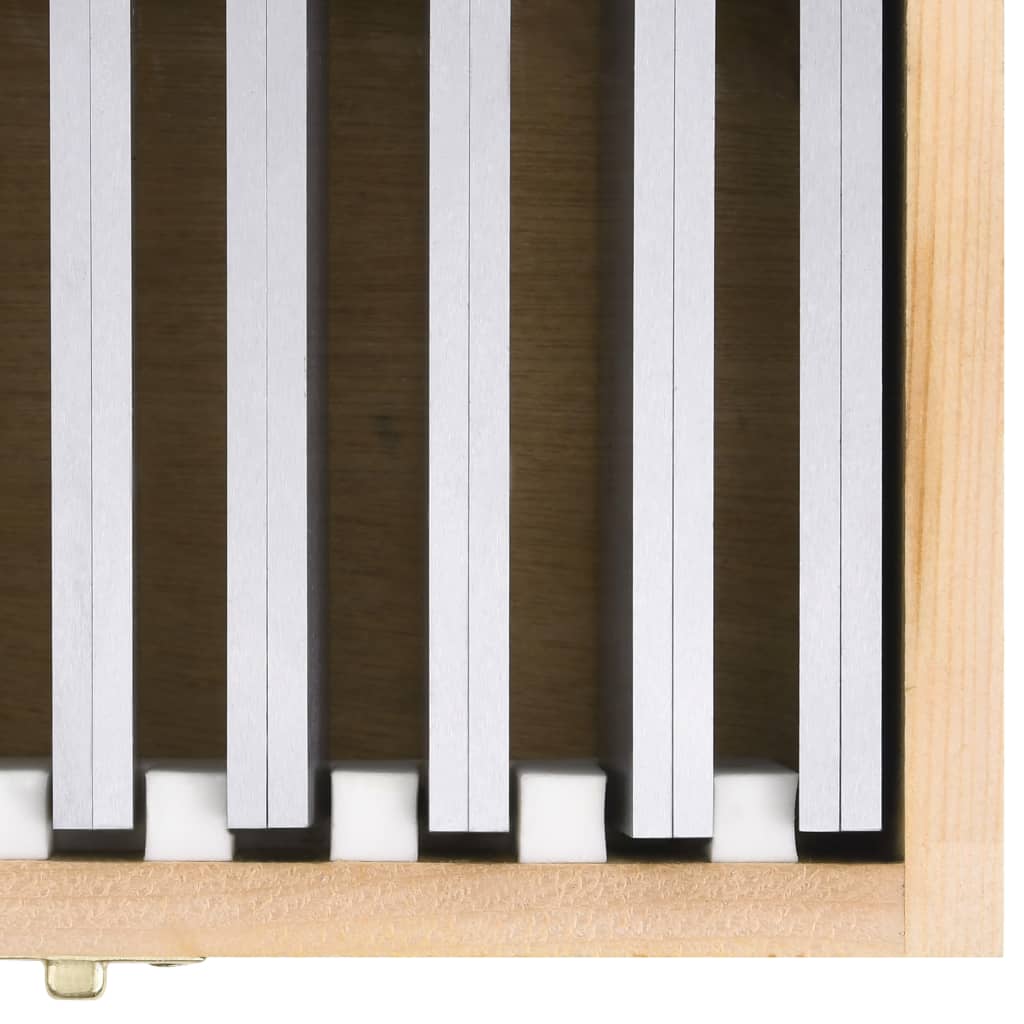 vidaXL Parallelunterlagen 100 mm 18 Stk. 10-42 mm