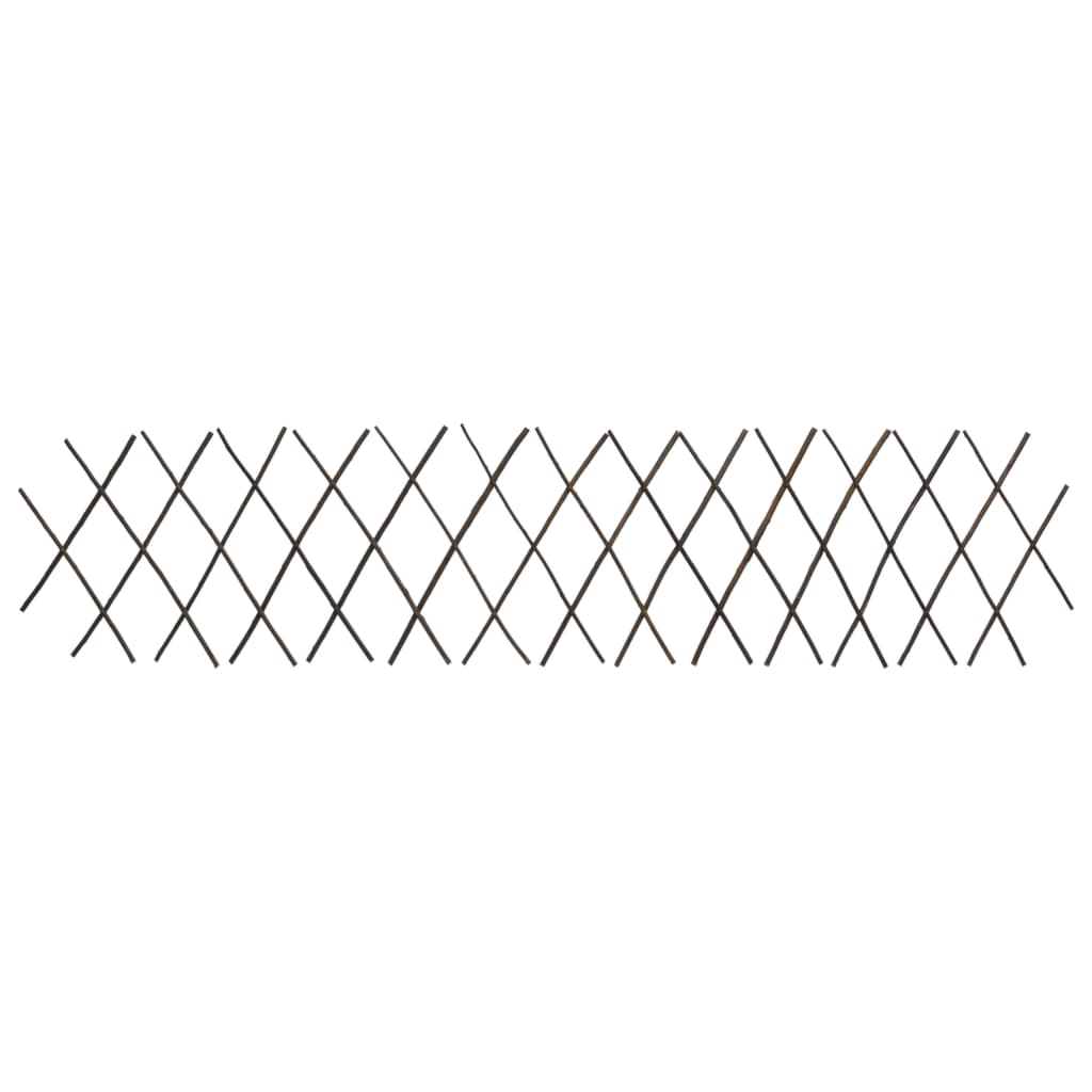 vidaXL Weidenzaun-Rankgitter 5 Stk. 180x30 cm