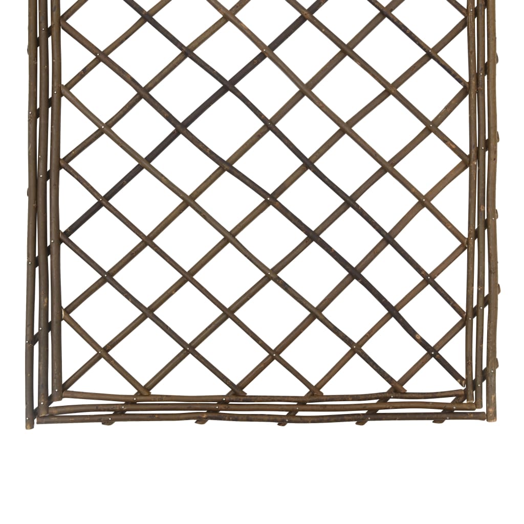 vidaXL Rankgitter 6 Stk. 30x120 cm Weide