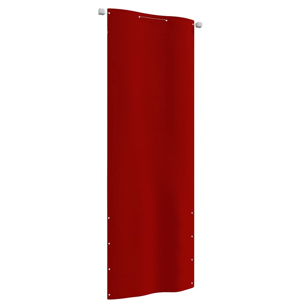 vidaXL Balkon-Sichtschutz Hellgrün 80x240 cm Oxford-Gewebe