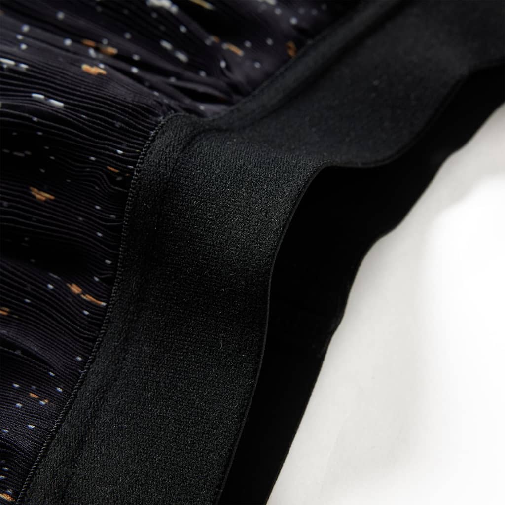 Kinder-Stufenrock mit Rüschen Schwarz 92