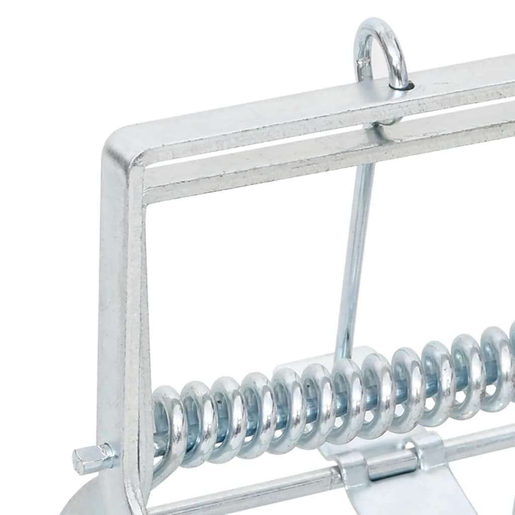 vidaXL Maulwurffallen 4 Stk. Silbern Verzinkter Stahl