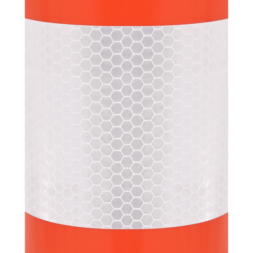 vidaXL Absperrpfosten 10 Stk. mit Kette 75 cm PE