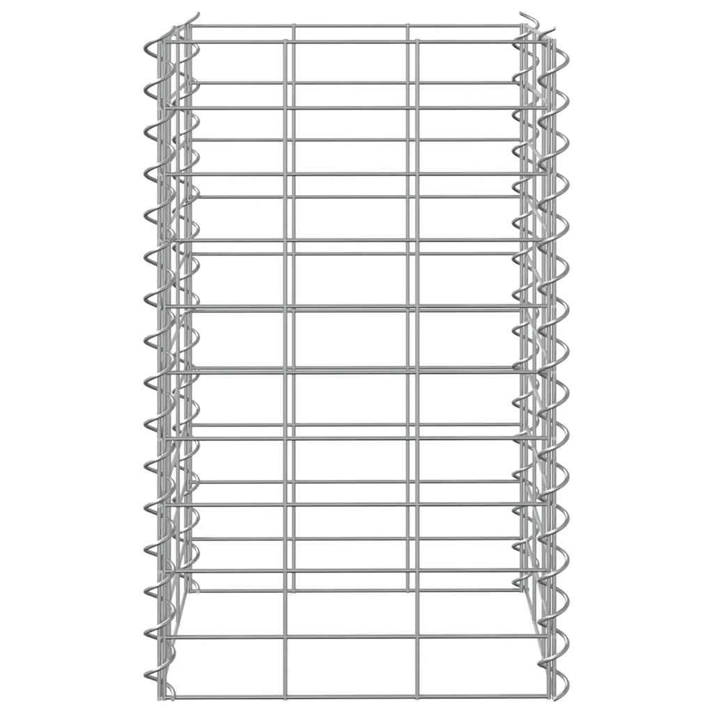 vidaXL Gabionen-Hochbeete 3 Stk. 30x30x50 cm Eisen