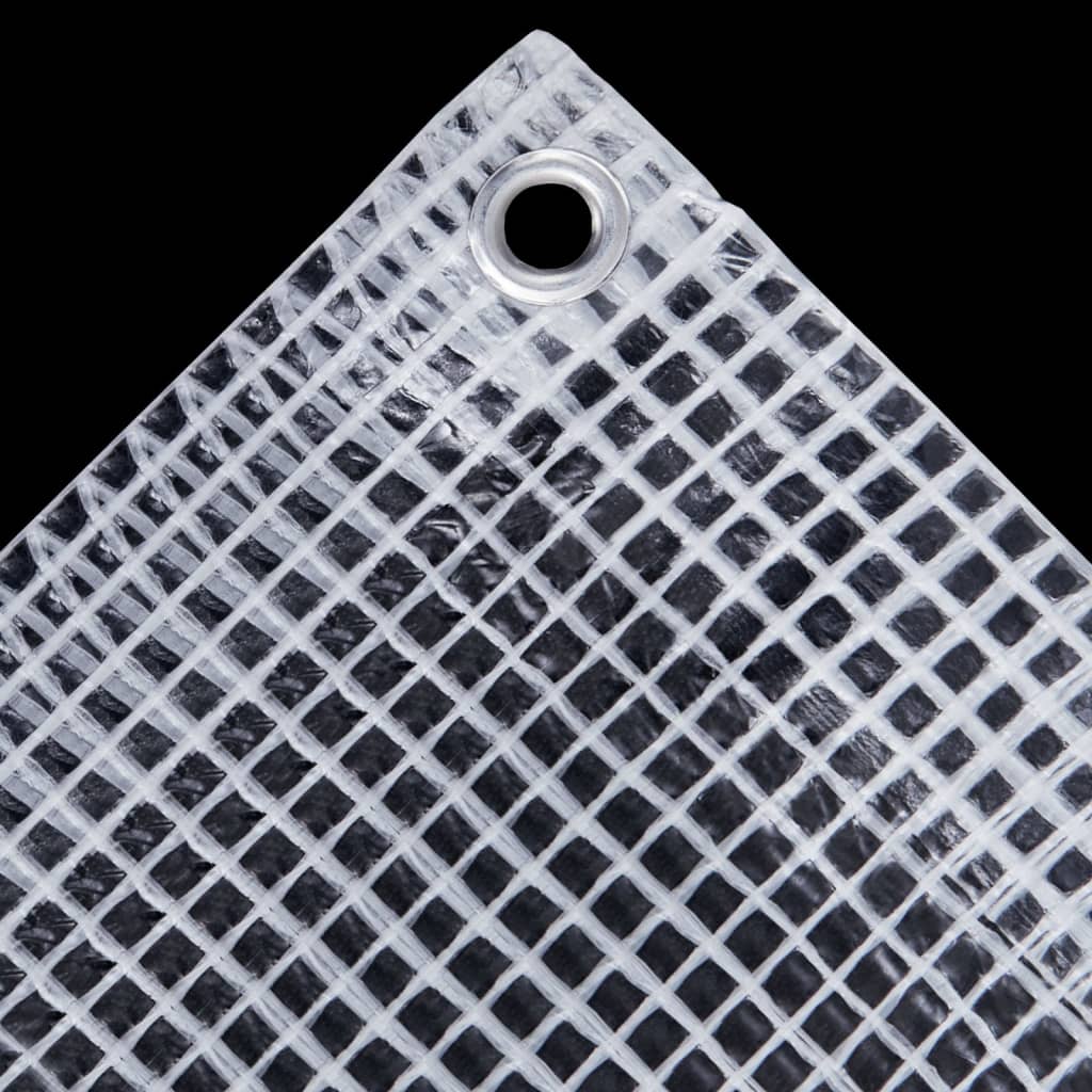 vidaXL Leno-Abdeckplane 140 g/m² 2x3 m Weiß